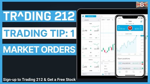 Beginners Guide to Trading 212: Market Orders (Trading Tips 1)