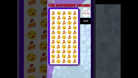 FIND THE DIFFERENT FIGURE | CHALLENGE # O12