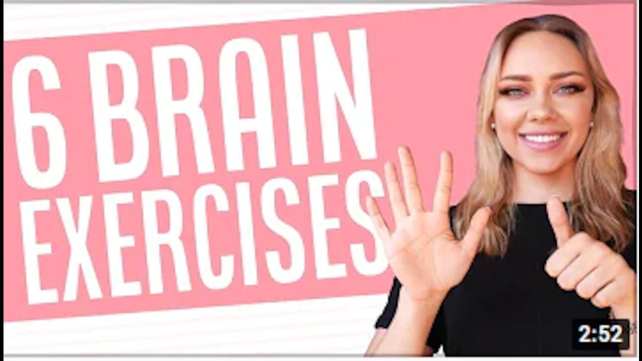 6 Brain Exercises for NEUROPLASTICITY