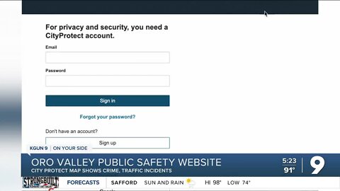 Website can help Oro Valley community improve safety and awareness