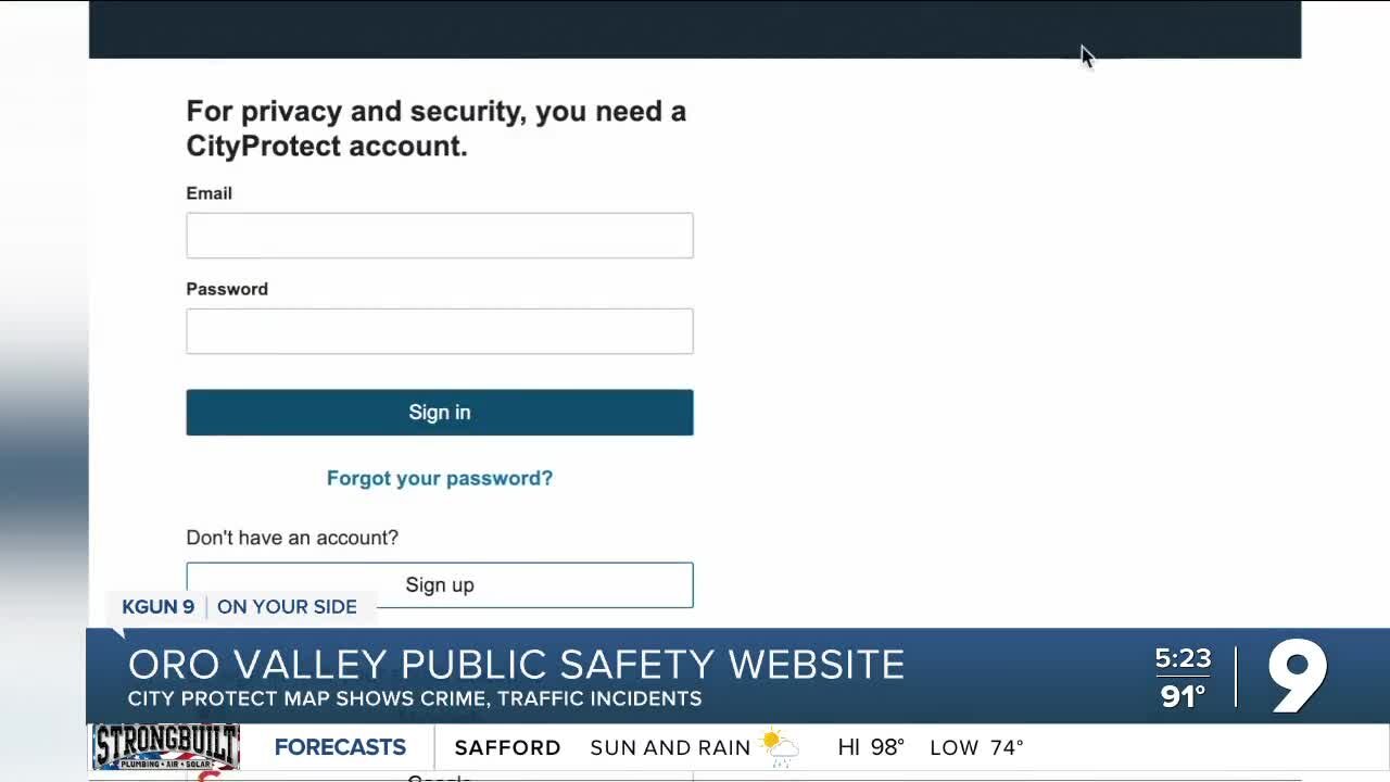 Website can help Oro Valley community improve safety and awareness
