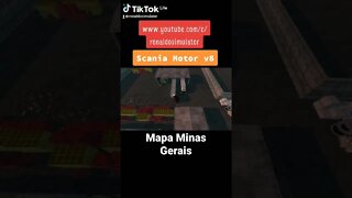 Mapa Minas Gerais Cidade Bambuí Empresa quase finalizada #shorts