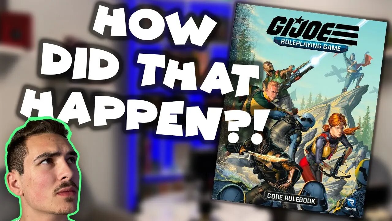 Yes, there is a GI Joe Roleplaying Game!