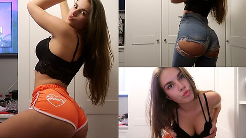 TRY ON HAUL - BOOTY SHORTS, PRETTYLITTLETHING, HOT