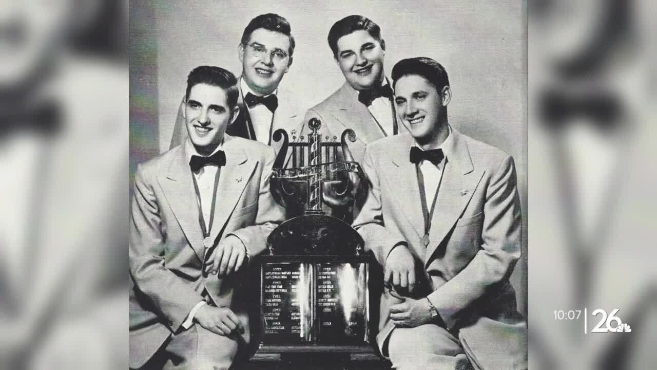 Schmitt family donates over $122,000 to Two Rivers for new stage in honor of Schmitt Brothers quartet