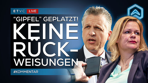 🟥 LIVE | "SPD liefert": MIGRATIONS-Gipfel GEPLATZT! | #KOMMENTAR