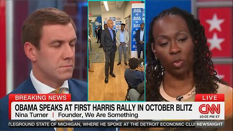 Nina Turner criticizes Obama for saying "The Brothas" aren't backing Kamala Harris sufficiently