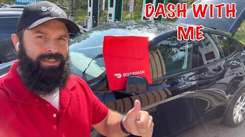 Top Dasher Lunch Shift Let’s Make $100 Using My Tesla And DoorDash