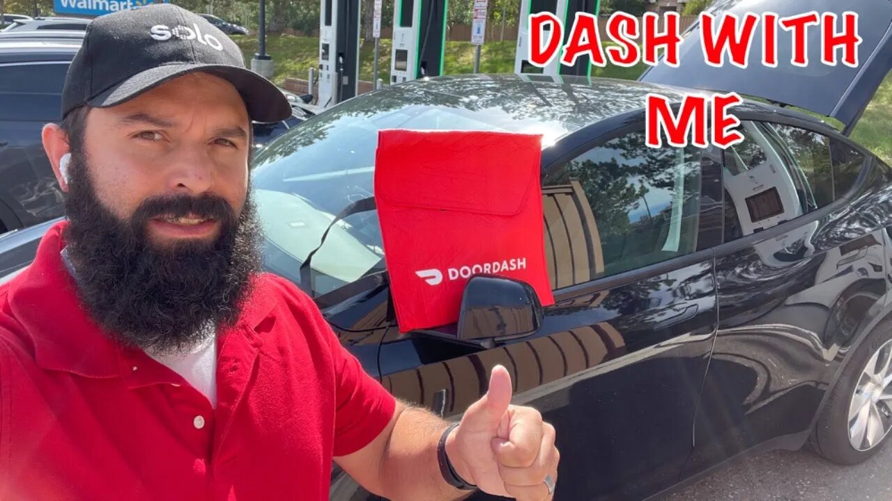 Top Dasher Lunch Shift Let’s Make $100 Using My Tesla And DoorDash