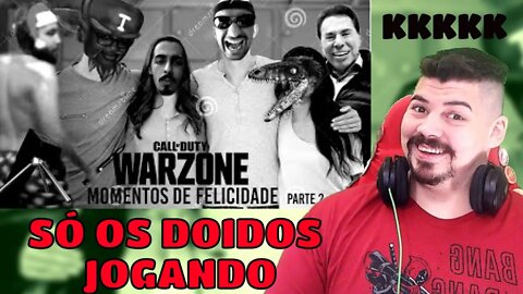 REACT MOMENTOS DE FELICIDADE - COD WARZONE PT#02 - Smzinho - MELHOR DO MUNDO