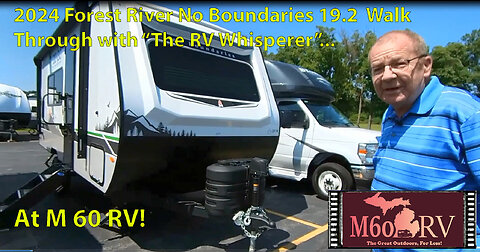 2024 Forest River No Bo 19.2 Walk Through with "The RV Whisperer" at M 60 RV!
