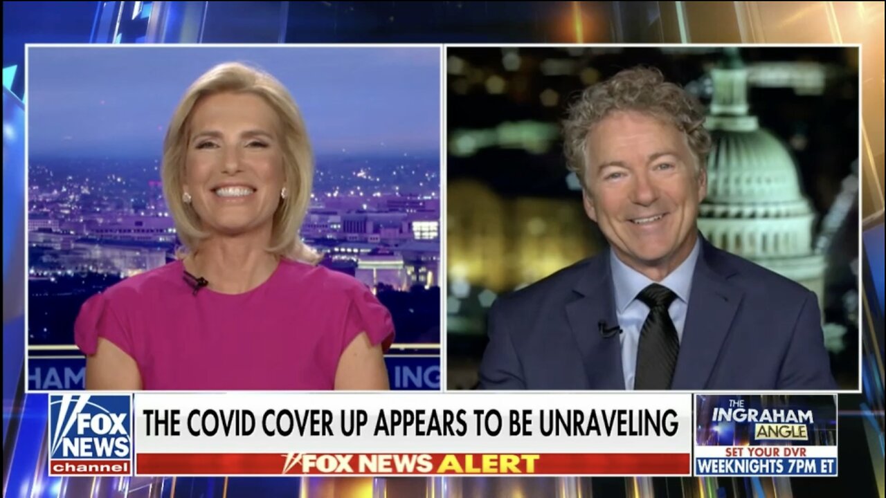 Dr. Rand Paul Joins the Ingraham Angle with Laura Ingraham on Fox News - July 24, 2023