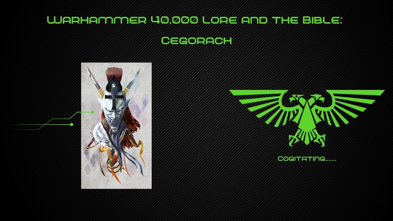 Cegorach the laughing God | Warhammer 40k lore and the Bible