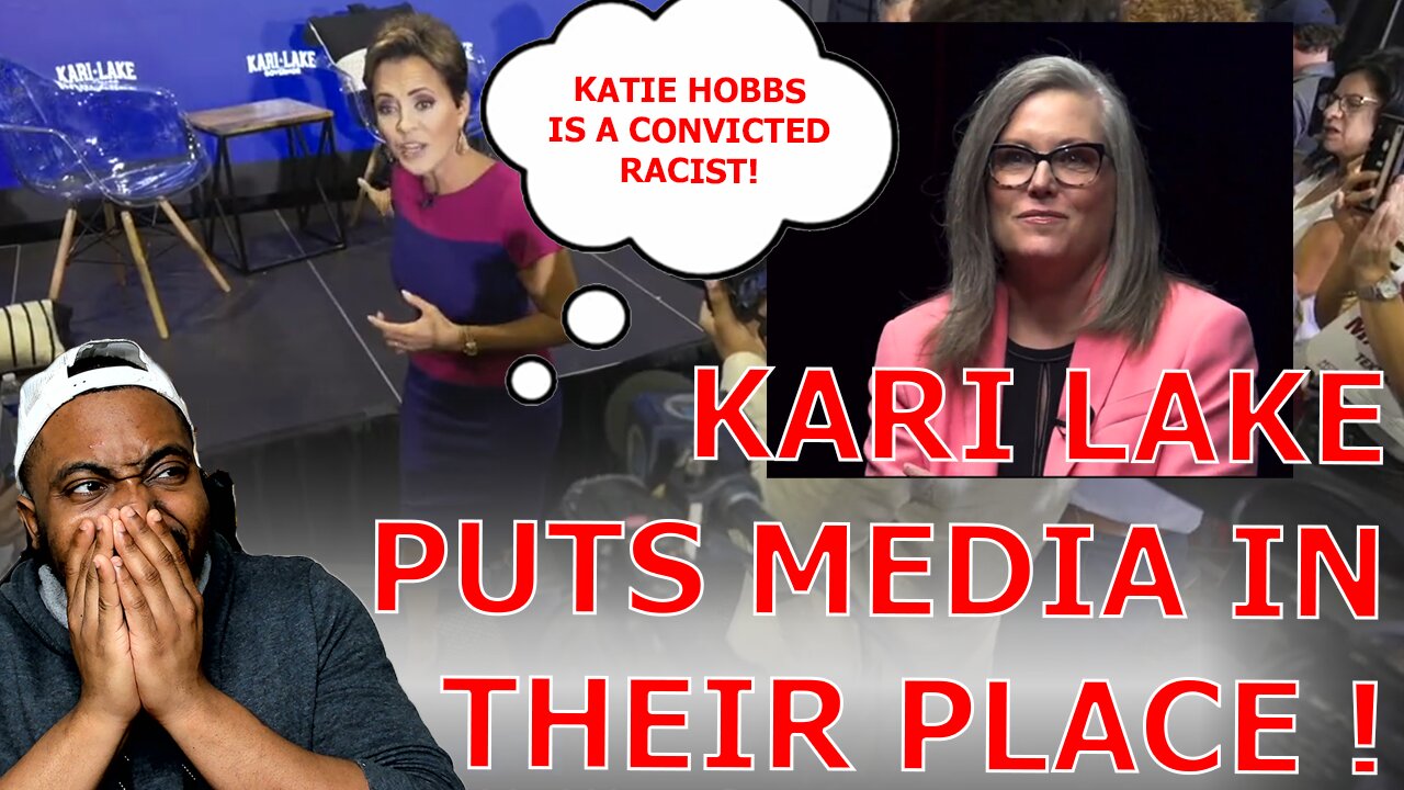 Katie Hobbs Turns Into STUTTERING Mess When Asked Simple Question As She RUNS AWAY From Kari Lake