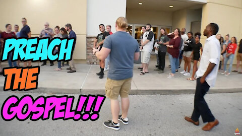 THE WHOLE CROWD LISTENED!!! | EVANGELISM HIGHLIGHTS | THE SUPERNATURAL LIFE