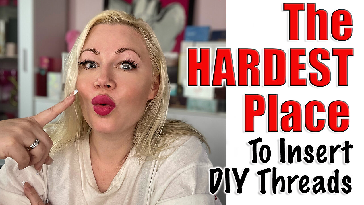 The Hardest Place to Insert DIY Threads | Code Jessica10 saves you Money