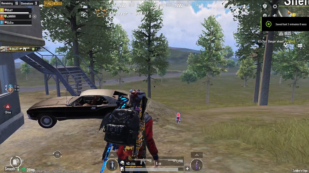 squad wipe Enemy in car 🤣🤣