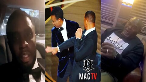 Celebrities React To Will Smith Smackin Chris Rock At The Oscars! 🥊