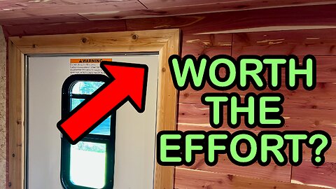 Custom Cedar Casing | Was it worth it??