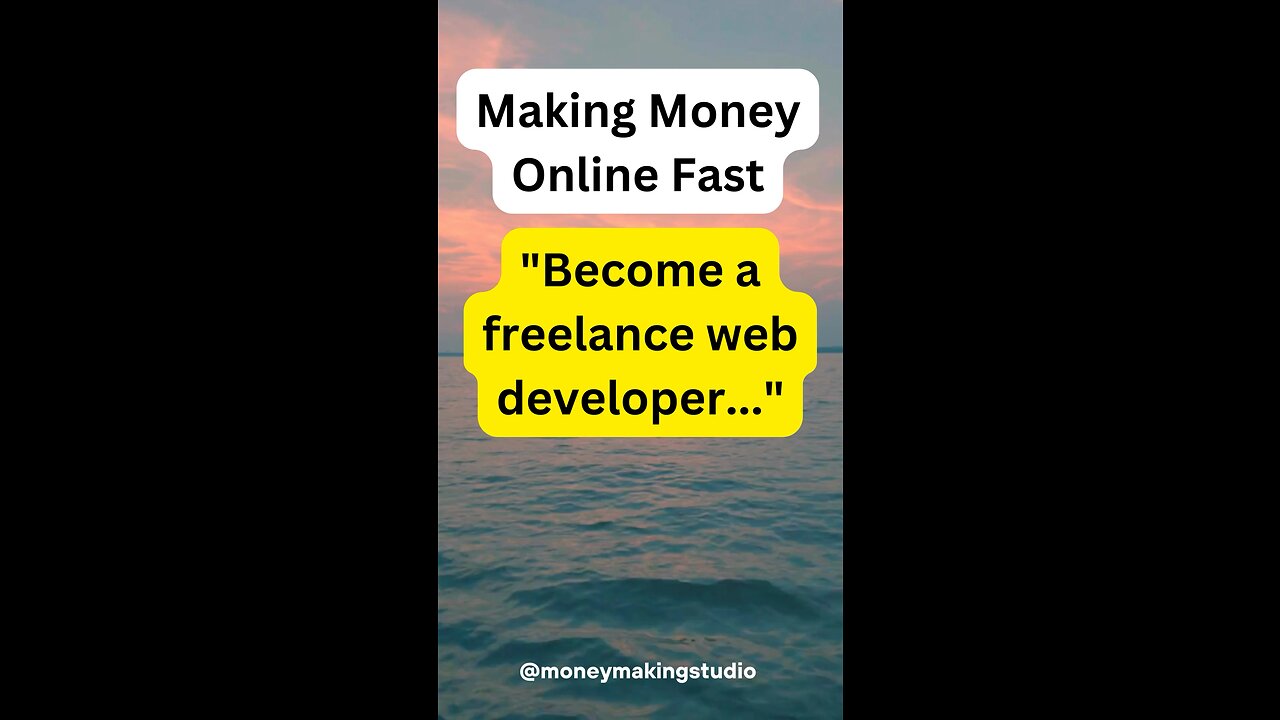 How to make money online fast
