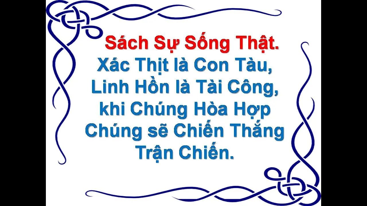 CHÚC THƯ THỨ BA. Ch.58 - Vương Quốc Hòa Bình 1.000 năm của Chúa Kitô.