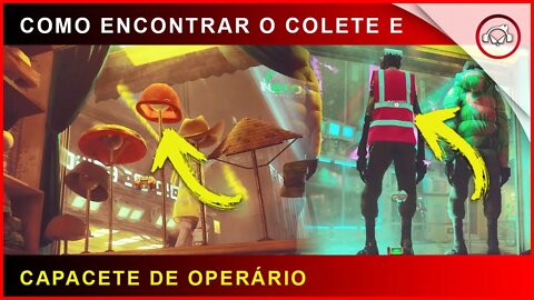 Stray, Como encontrar o colete e o capacete de operário | Super-dica