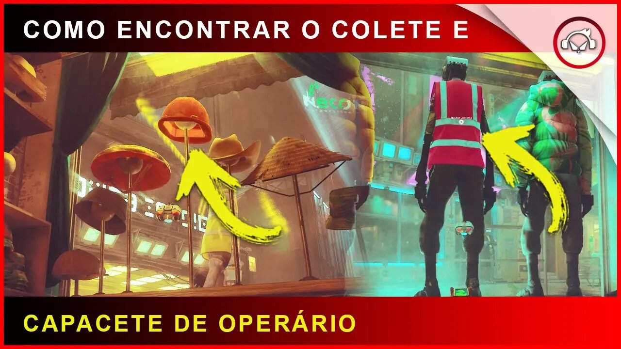 Stray, Como encontrar o colete e o capacete de operário | Super-dica