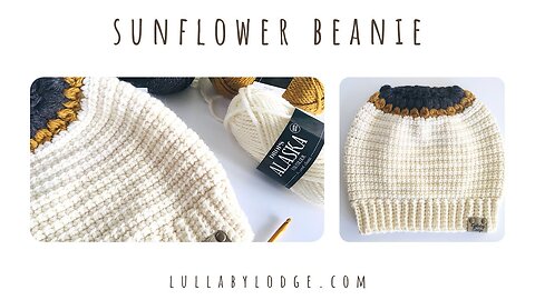 I Made a Crochet Sunflower Beanie. You Can Too!