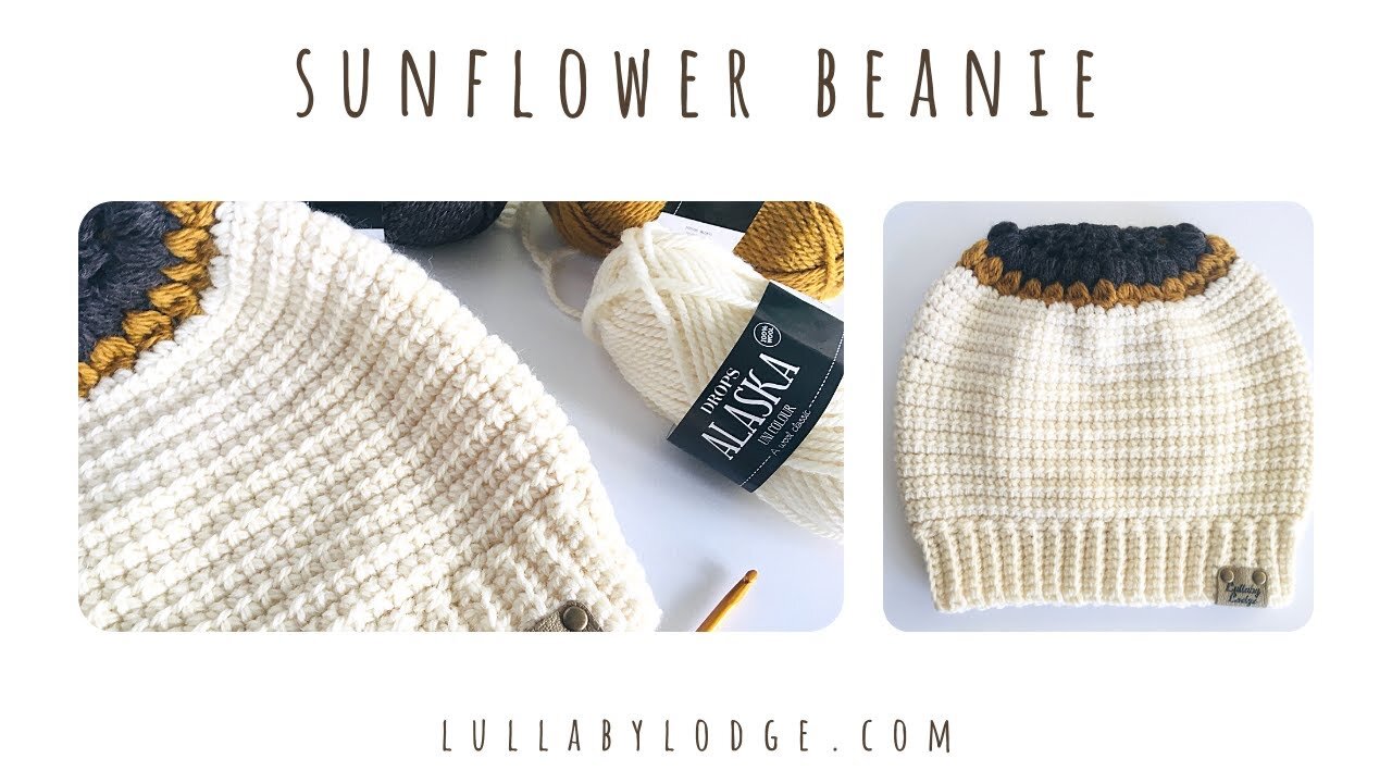 I Made a Crochet Sunflower Beanie. You Can Too!