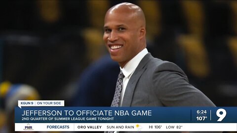 Richard Jefferson to officiate NBA game