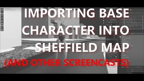 Trying to bring base FPS character into Sheffield map [Armory]