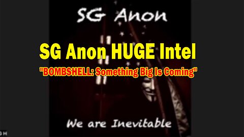 SG Anon HUGE Intel Apr 4: "BOMBSHELL: Something Big Is Coming"