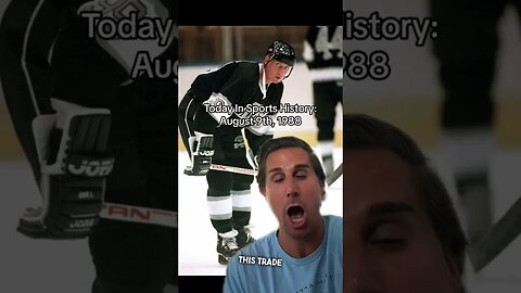 TODAY IN SPORTS HISTORY: 8/9/1988 #shorts