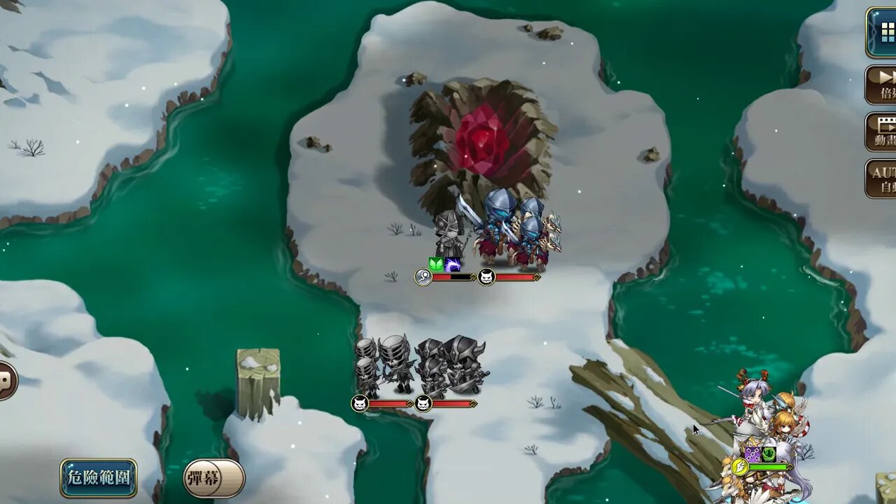 夢幻模擬戰 世界地圖 往第四十八章小節 邪惡的召喚師 (公主聯盟角色完成)