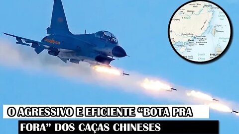O Agressivo E Eficiente “BOTA PRA FORA” Dos Caças Chinês