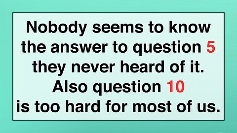 Unbeatable Knowledge Quiz