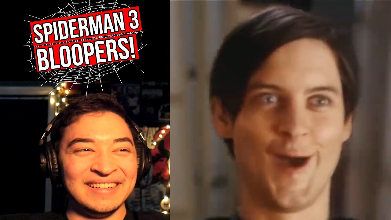 Hilarious Spiderman 3 BLOOPERS - [STEVMEISTER REACTS] (Tobey Maguire, Sam Raimi)