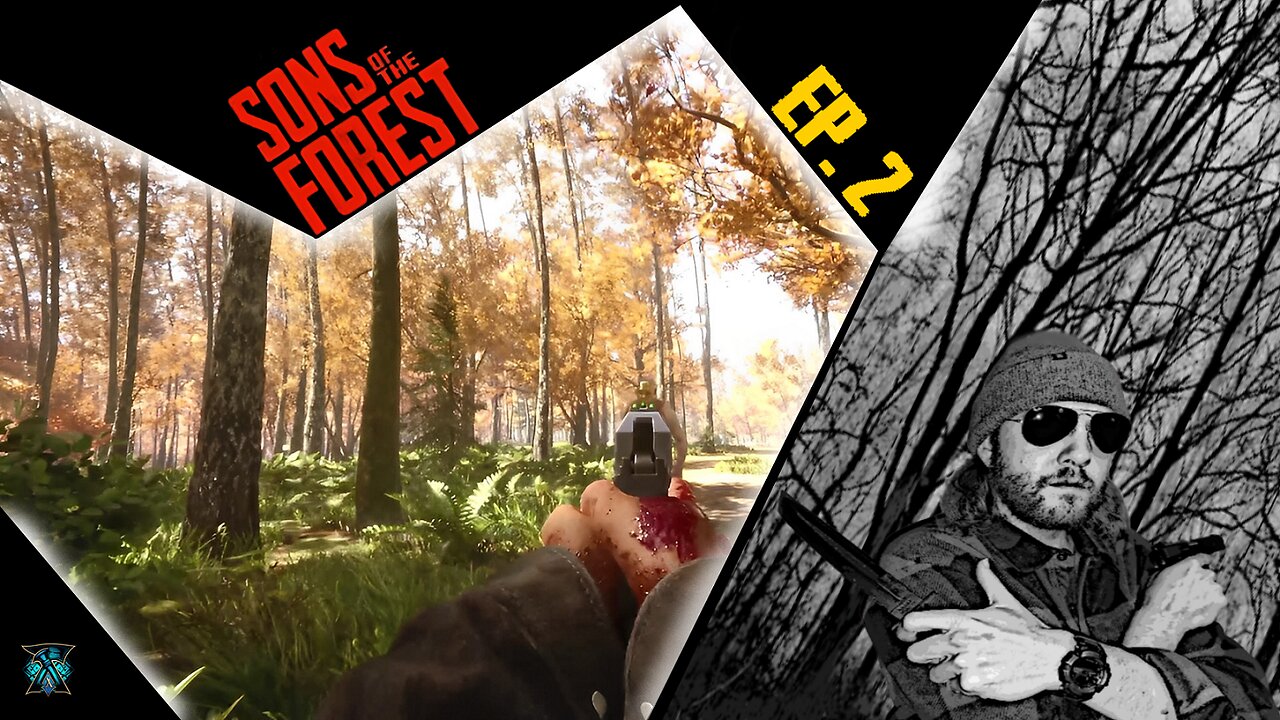 FORCED into a SELF DEFENCE SITUATION | Ax & New Guy SURVIVE Sons of the Forest Co-Op EP 2