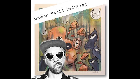 Broken World Speed Paint