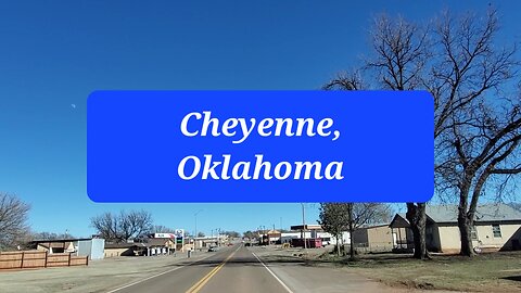 Driving video Cheyenne Oklahoma