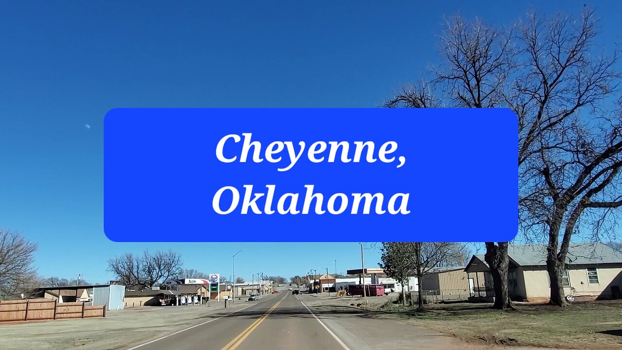 Driving video Cheyenne Oklahoma