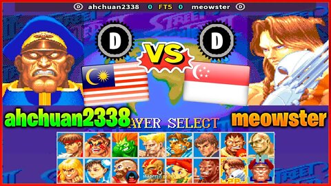 Super Street Fighter II X (ahchuan2338 Vs. meowster) [Malaysia Vs. Singapore]