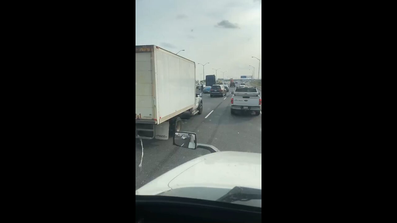 Truck Accident On Highway 401