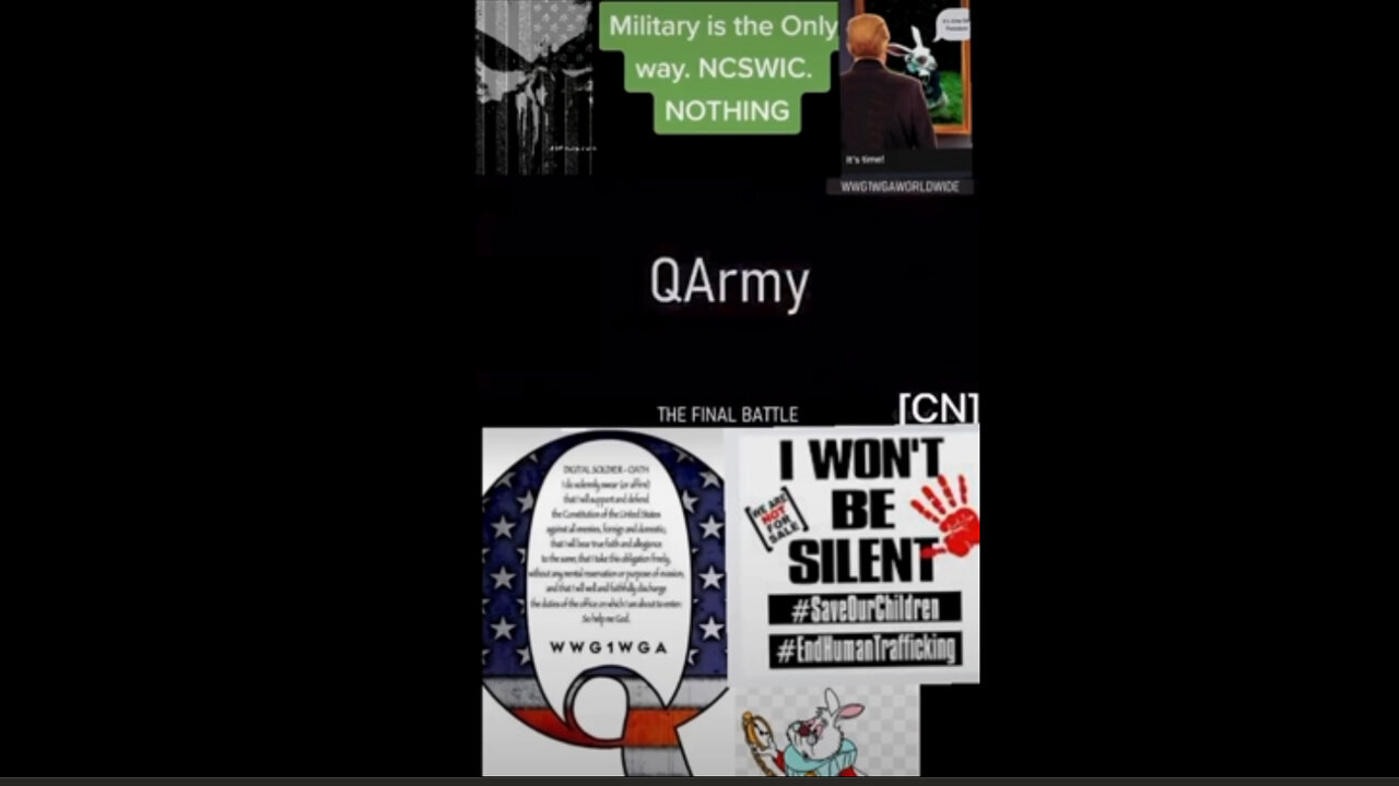 QArmy - WWG1WGA - In It Together ~ The Military is Only Way