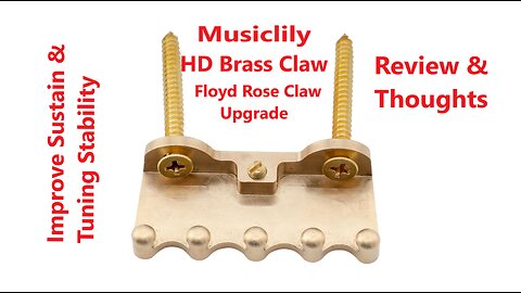 Musiclily Heavy Duty Brass Claw, Upgrade your Floyd Rose or Tremolo Claw