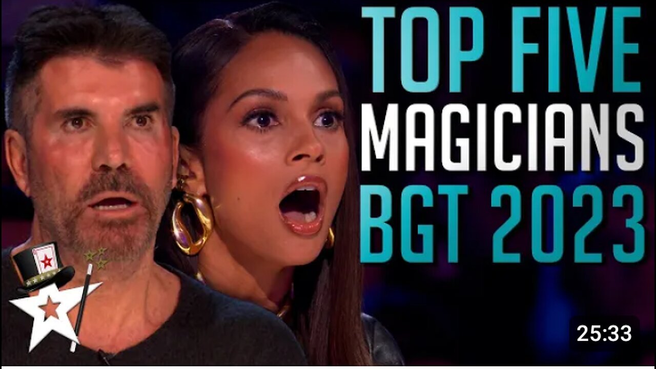 Top Five Magicians BGT 2023