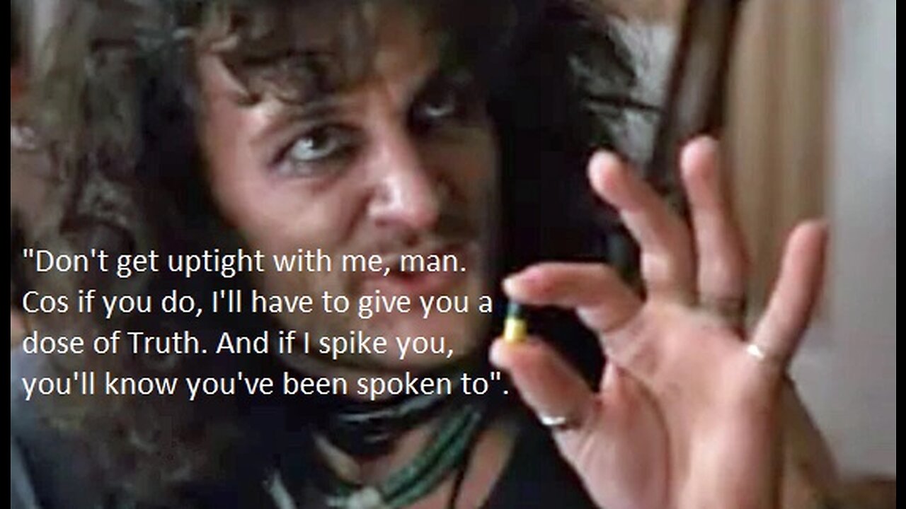 Johnny's free talk hour. No truth just 20 yrs of understanding possibilities.