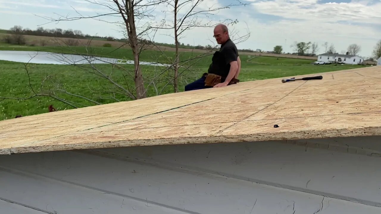 The Old Corn Crib - #23: She’ll Shed Water Now!!