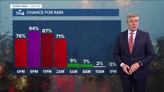 SE Wisconsin Weather: Thunderstorms expected for windy Wednesday night