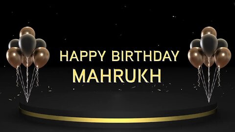 Wish you a very Happy Birthday Mahrukh